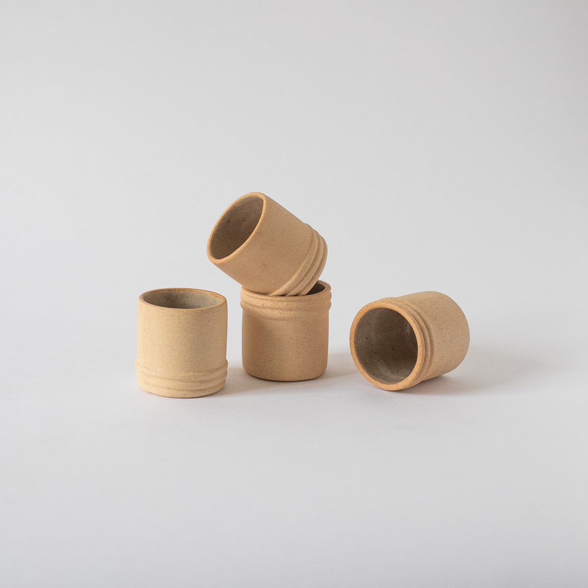 Terracotta clay mezcal cups, a handmade hostess gift idea