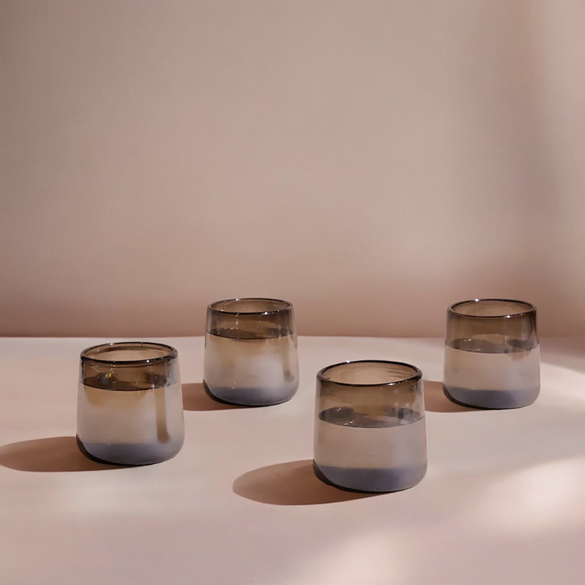 Mario Short Smoke Luster Glass Set